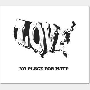 No Place For Hate Posters and Art